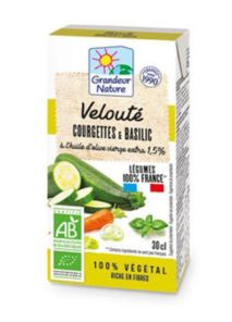 Velouté De Courgettes Et Basilic 30cl Bio