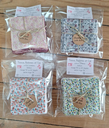 Lot de 6 cotons lavables 