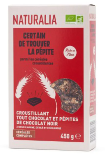 [3700036908642] Naturalia Muesli Croustillant Tout Choco