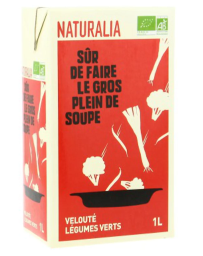 [3700036900691]  Naturalia Velouté Légumes Verts Bio 1L